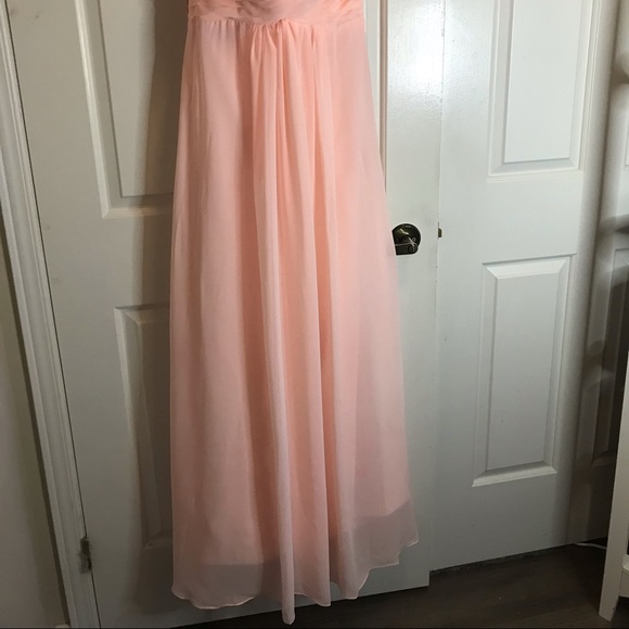 Strapless Pleated Bridesmaid Dress - Picture 3 of 11